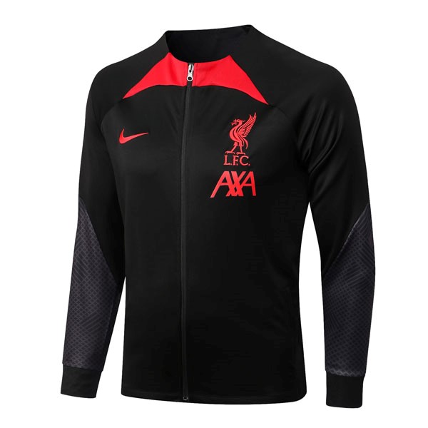 Sweatjacken Liverpool 2023 Schwarz